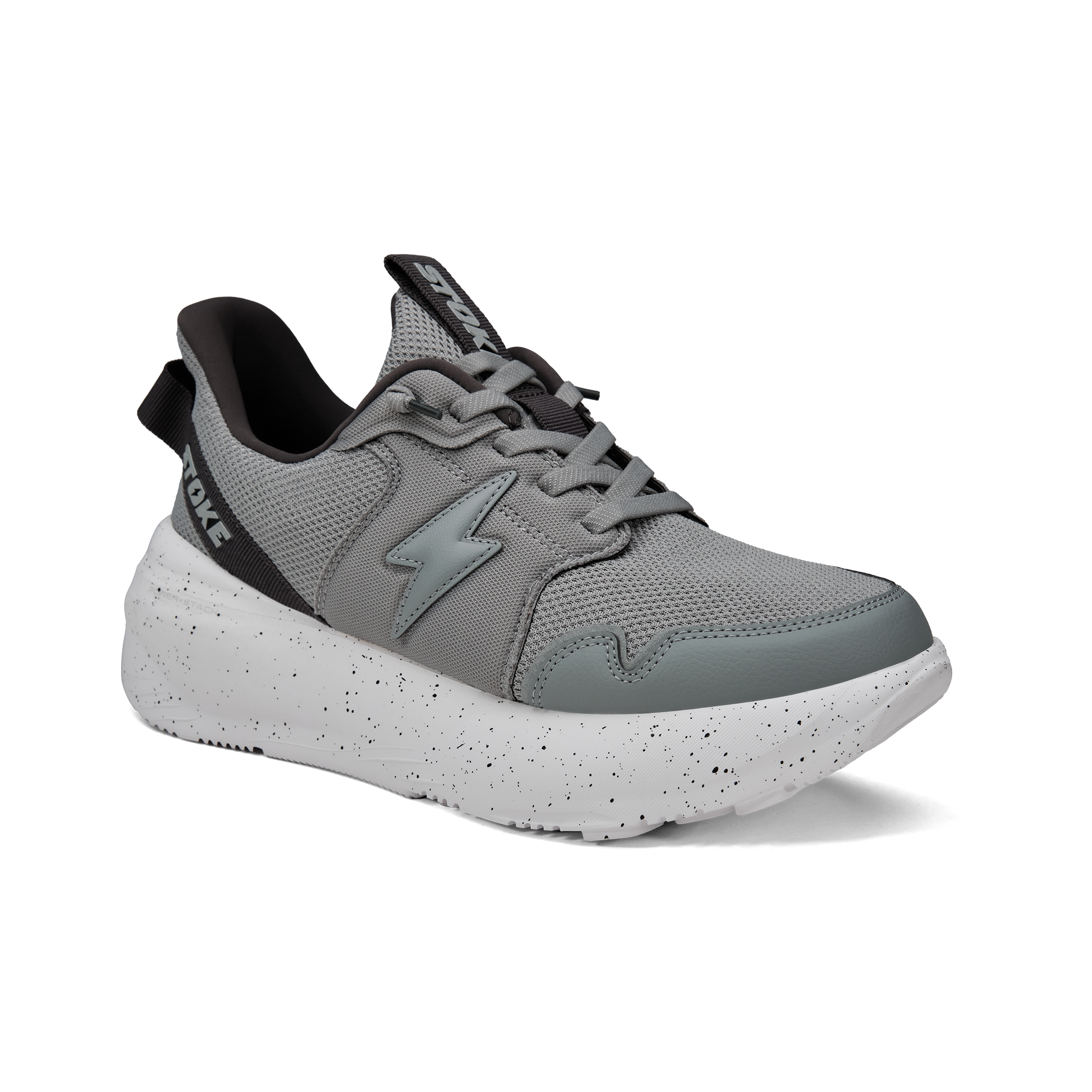 The FO-MO - Grey / White – Stoke Shoes