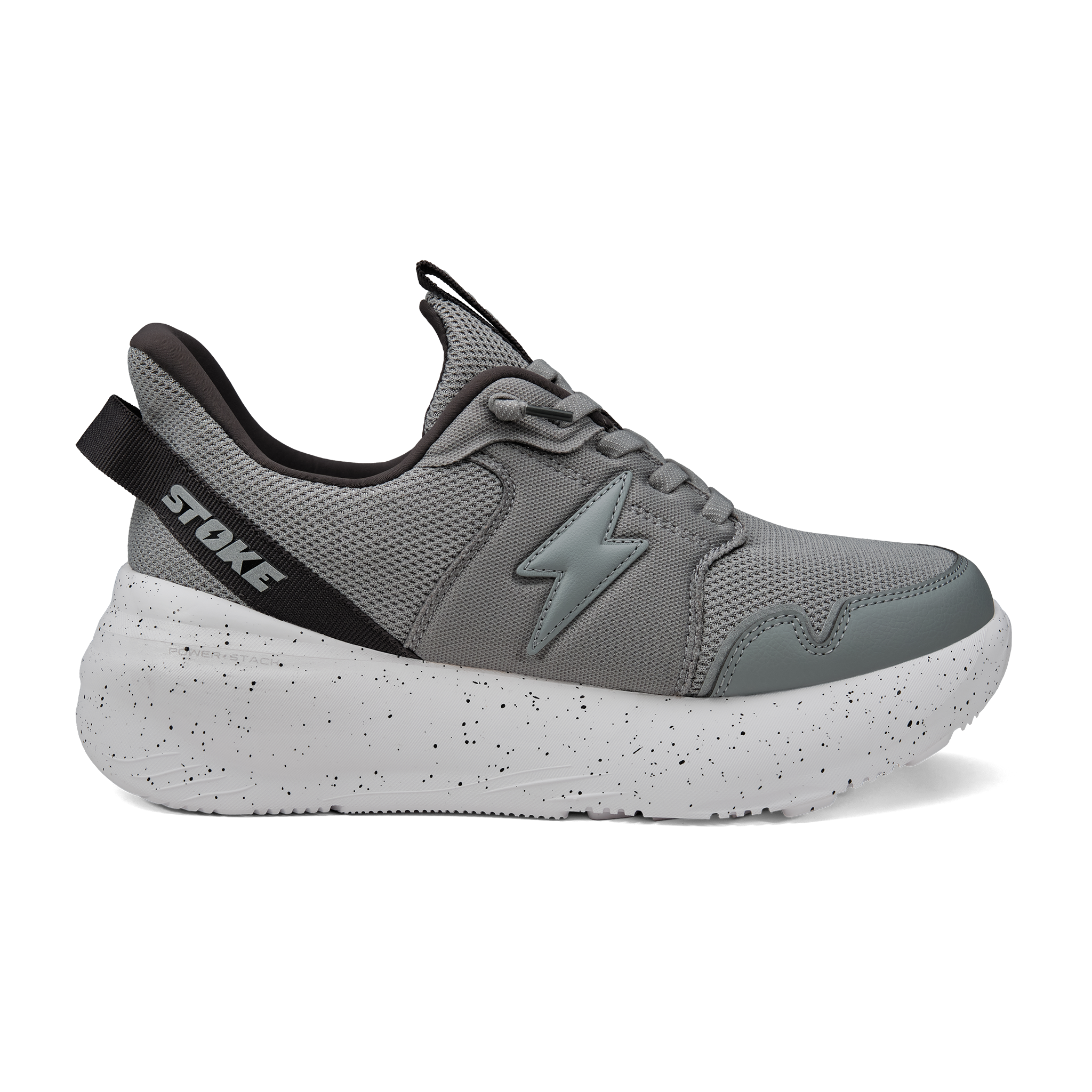 The FO-MO - Grey / White – Stoke Shoes