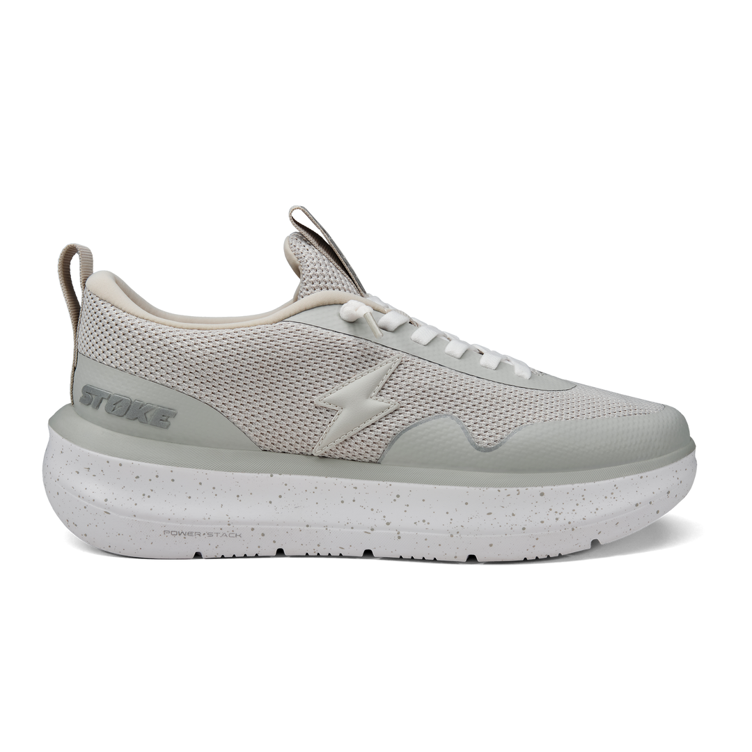 The VERSA - Light Grey / White – Stoke Shoes
